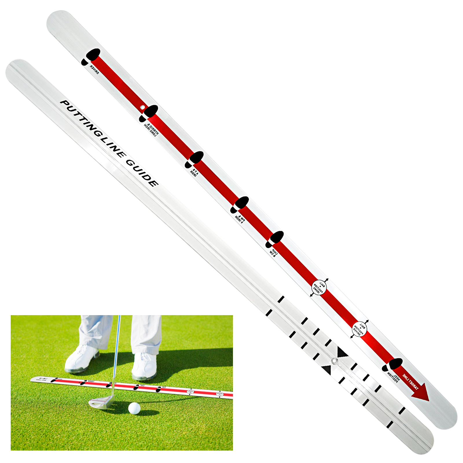 Golf Putting Ruler For Golf Trainer