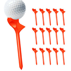 10 Degree Golf Plastic Tees 16pcs