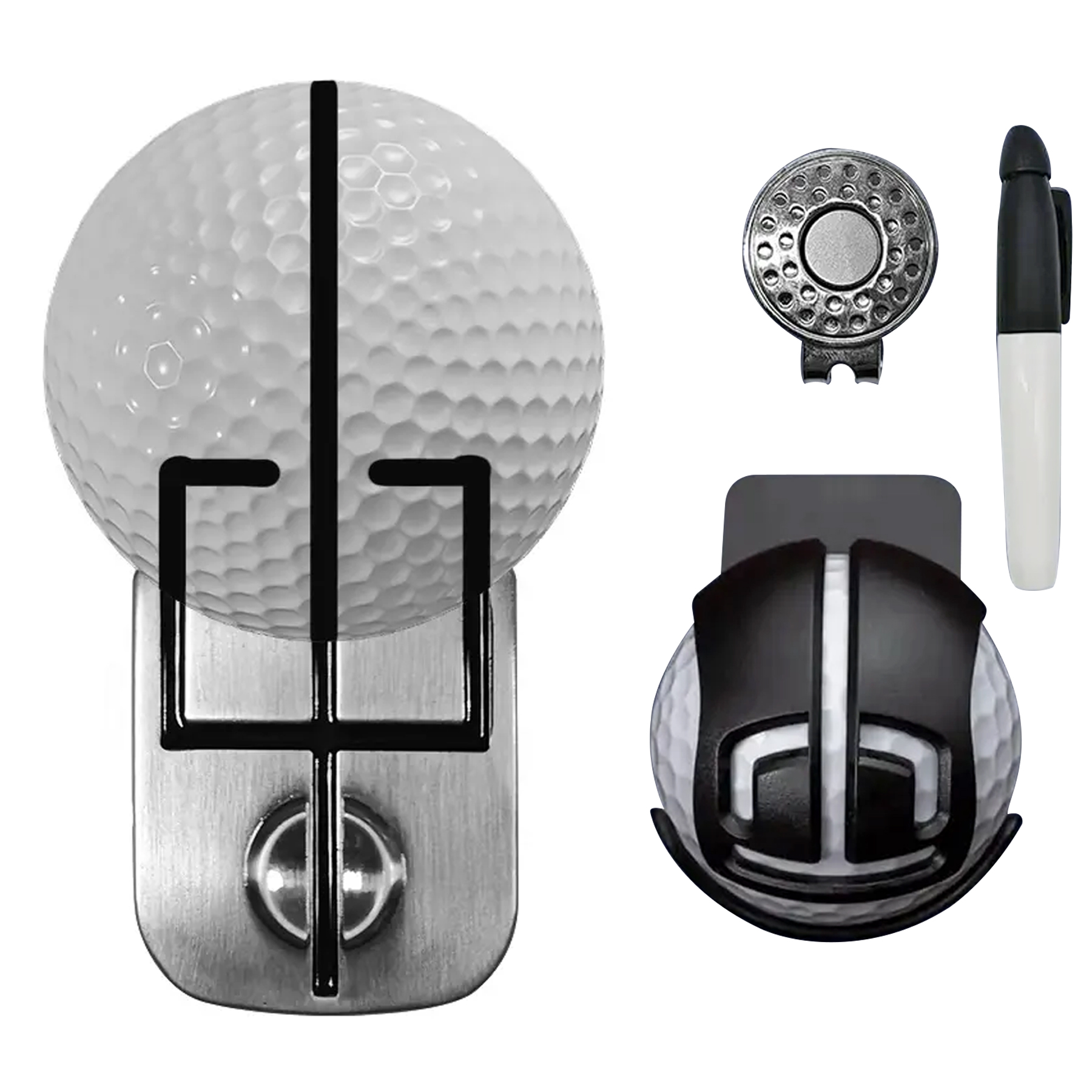Golf Putting Alignment Tool Set