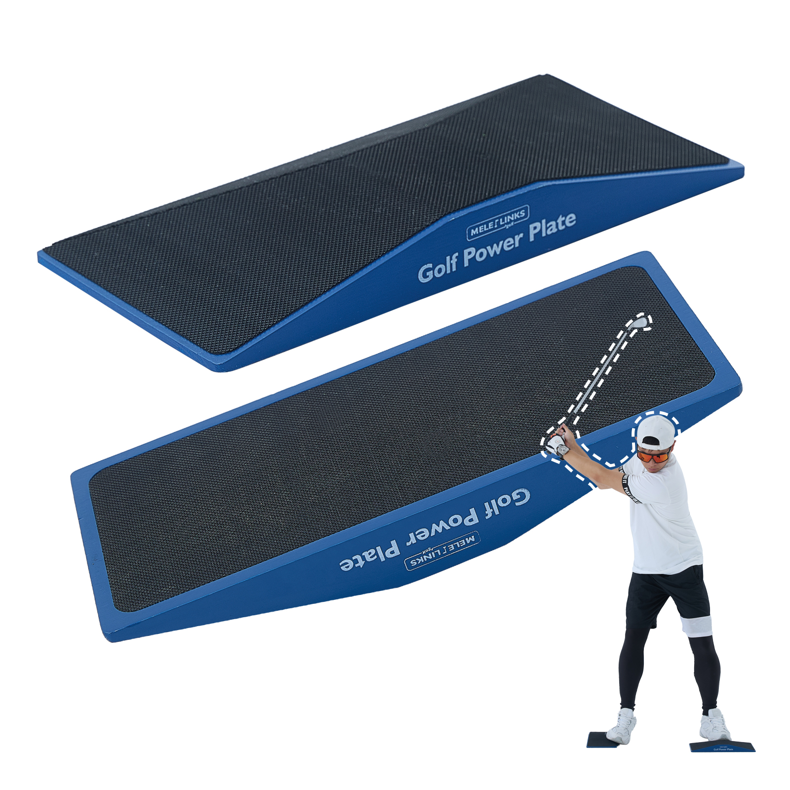 Golf Swing Training Aid Pressure Plate 2 Pack