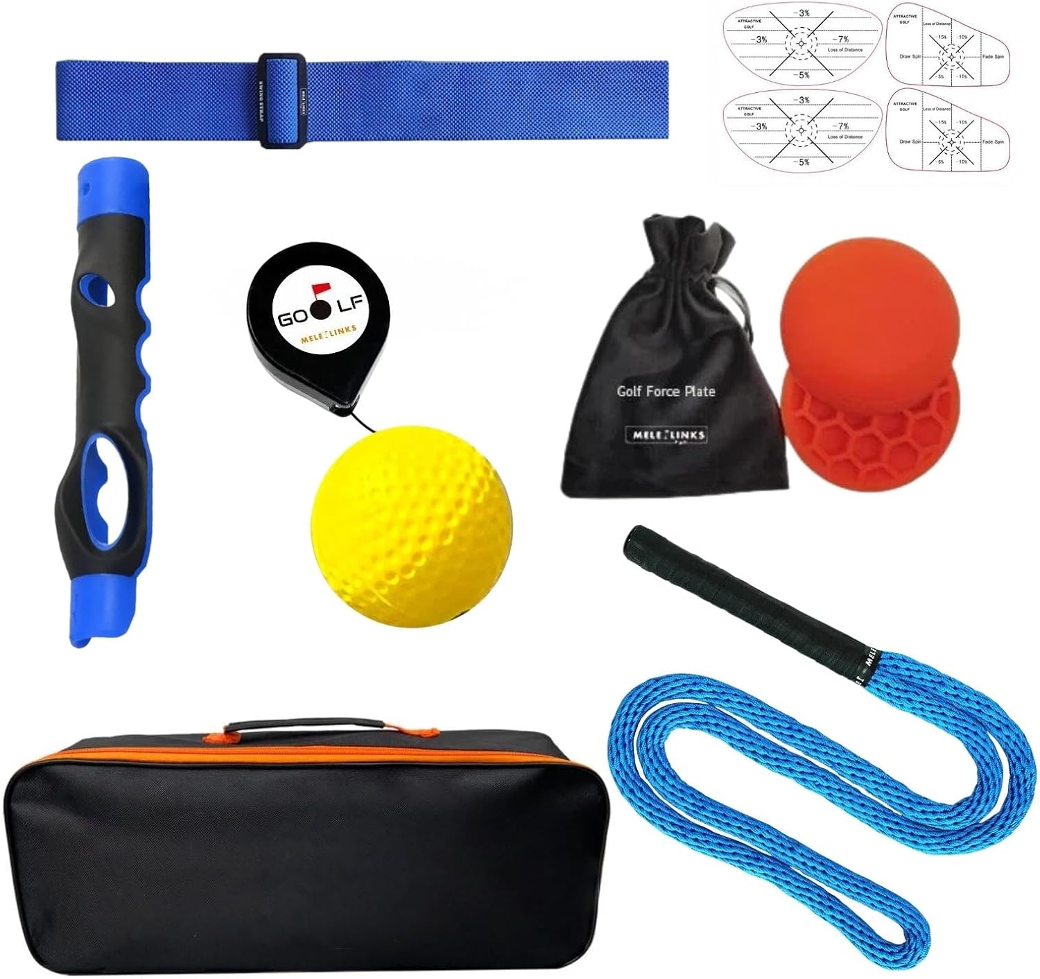 7-in-1 Golf Swing All-Round Improvement Kit